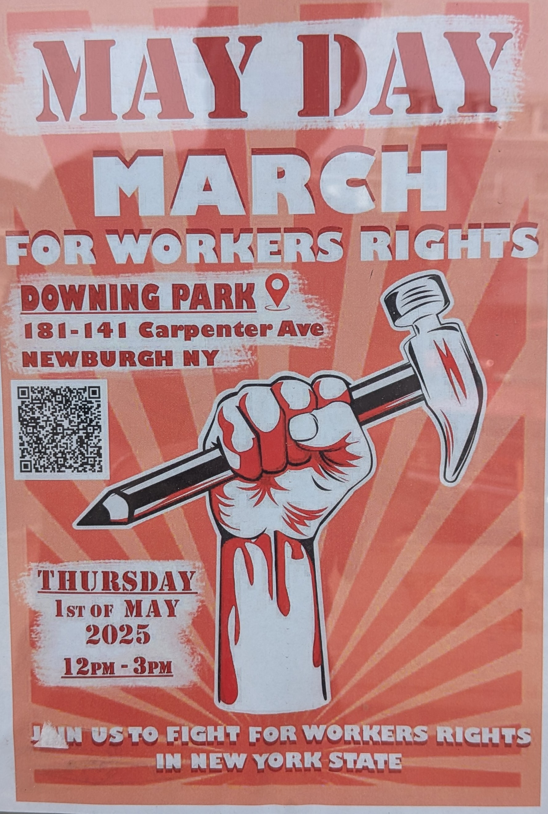 Flyer for MayDay March